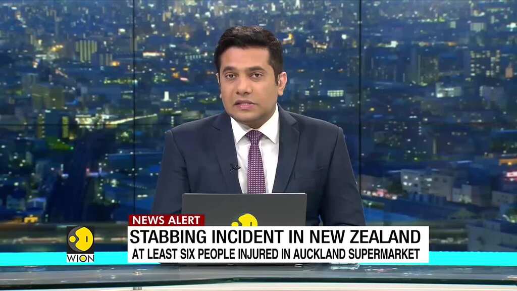 Man shot dead after stabbing incident at New Zealand supermarket