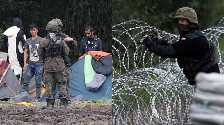 Main border crossing with Poland is cleared of migrants