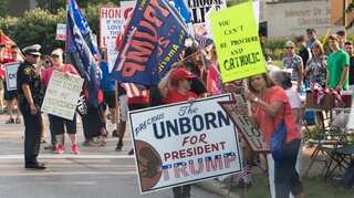 Abortion arrives at the center of the American political maelstrom