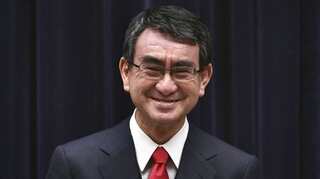 Japan's popular vaccine minister Kono enters race for next leader