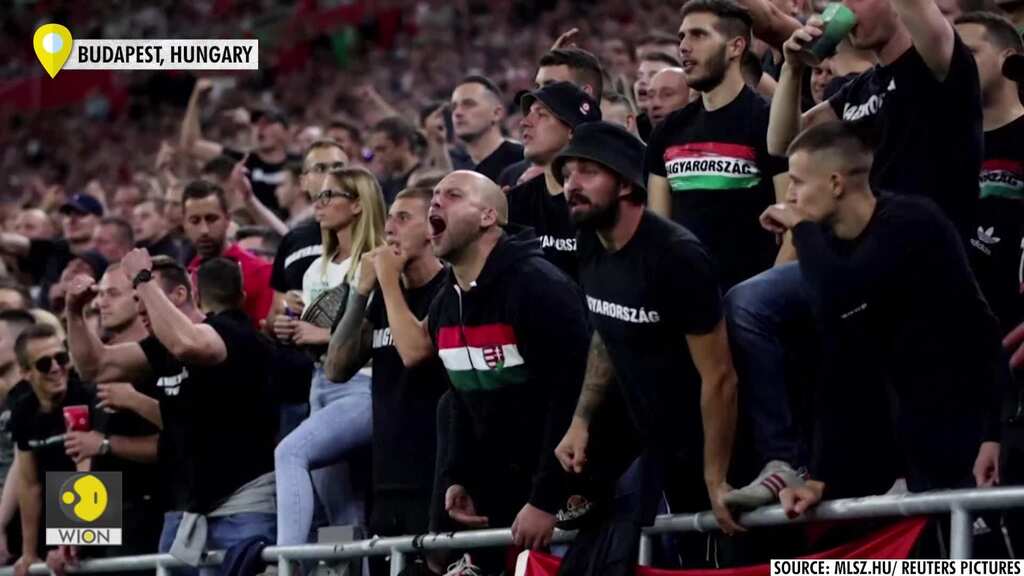 Raheem Sterling pelted with cups, England players faced racial abuse by Hungary fans