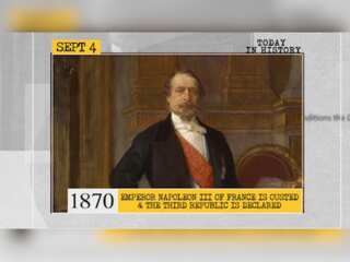 September 4 in history: Emperor Napoleon III of France is ousted, google is founded, and more