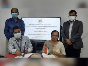 India, Nepal sign MoUs worth NRs 4200 mn to reconstruct projects damaged in 2015 quake
