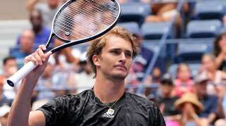 US Open: Alexander Zverev through after Jack Sock retires with injury