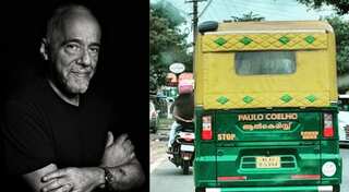Viral: Author Paulo Coelho writes 'Thank you India' as his name is pictured on an auto rickshaw