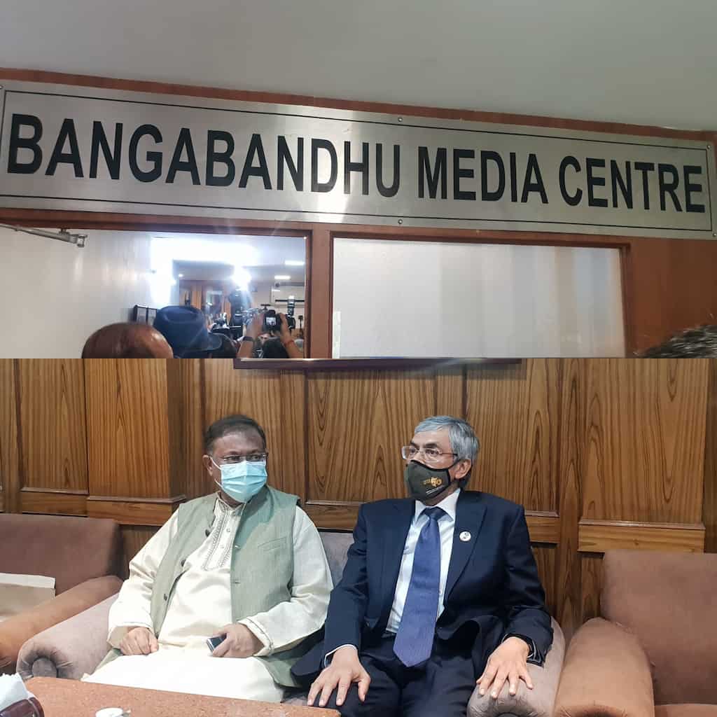 Bangladesh I&B Minister inaugurates Bangabandhu Media Centre in Delhi, calls for strong ties with India