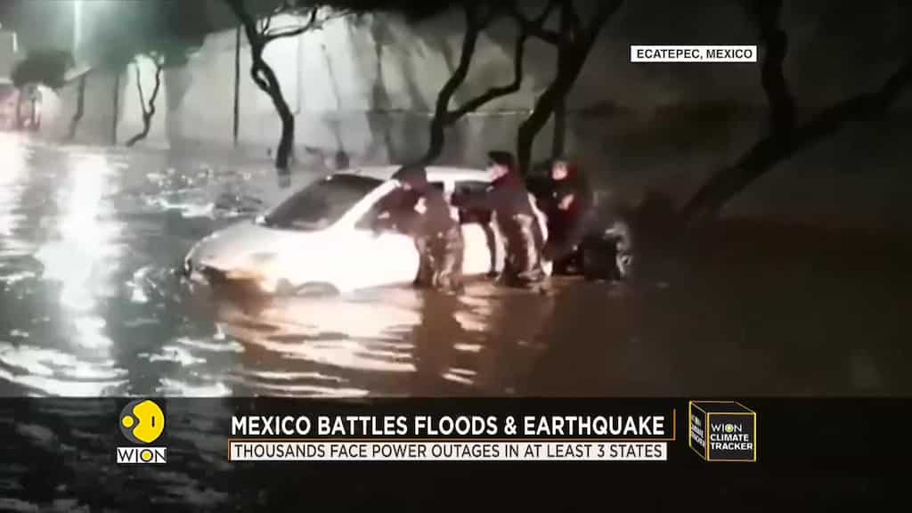 Mexico battles floods and earthquakes, people advised to move higher grounds