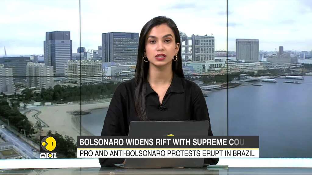 Supporters of Bolsonaro hold protest in Brazil