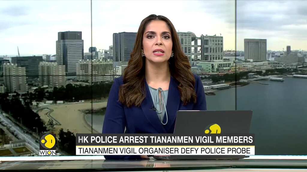 Hong Kong police arrest members of a pro-democracy group