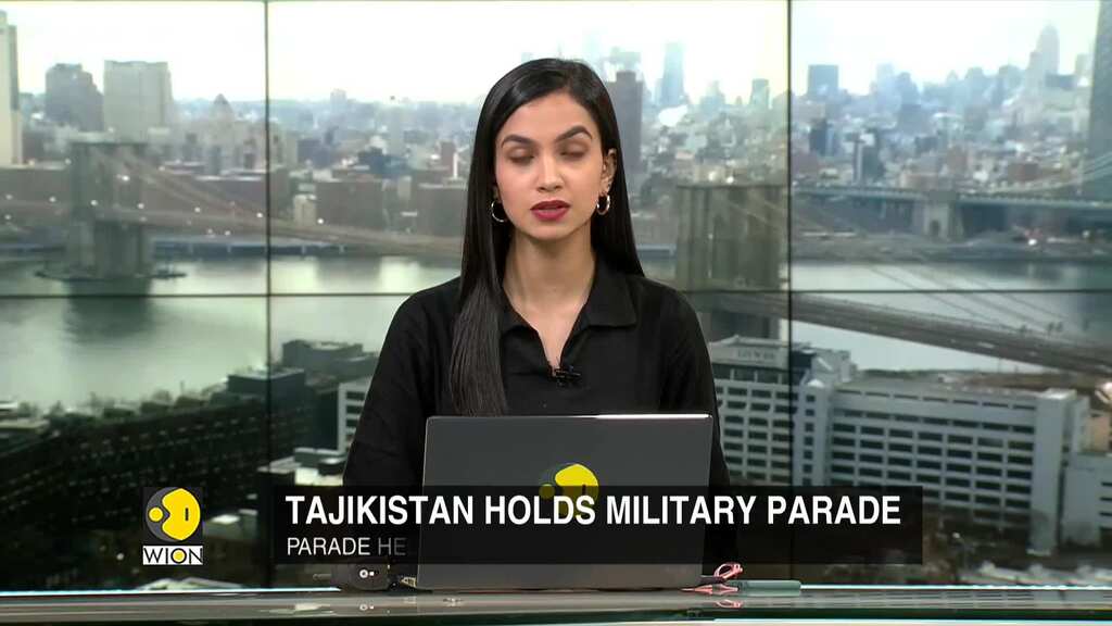 Tajikistan holds military parade in its capital Dushanbe
