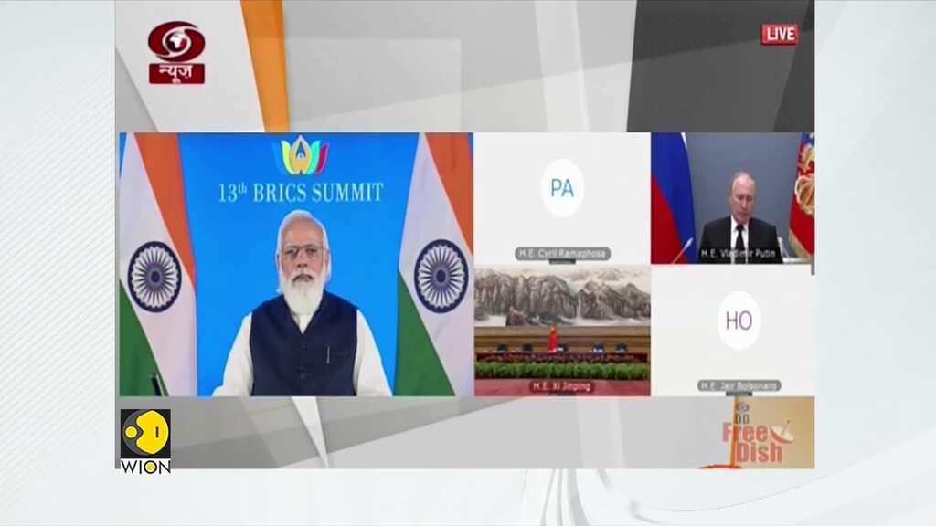 Indian Prime Minister Narendra Modi chairs 13th BRICS summit
