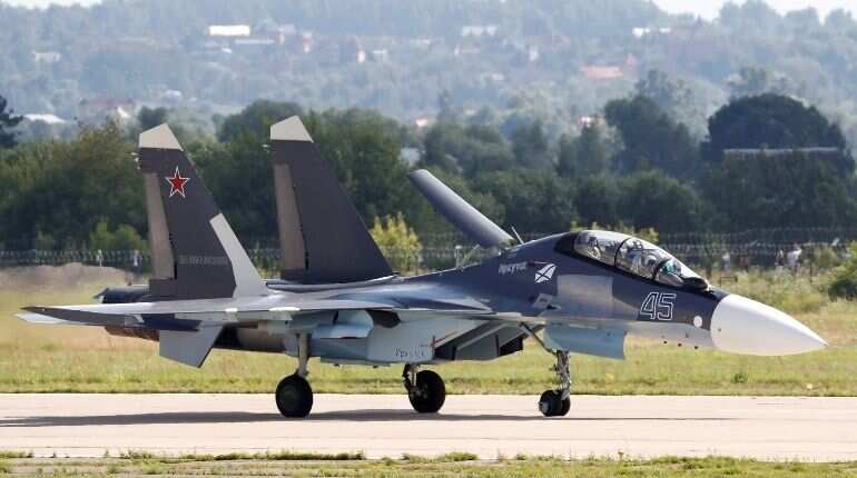 Russia sends Sukhoi Su-30 fighter jets to Belarus border ahead of Putin-Lukasenko summit