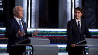 Canada PM Trudeau accuses main rival of favouring abortion curbs, gun owners