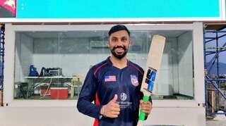 USA's Jaskaran Malhotra enters elite list after smashing six sixes in over - WATCH