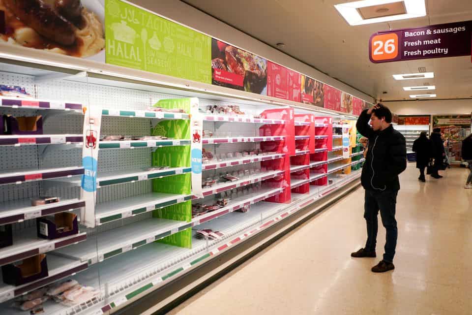 Britain faces 'permanent' food shortages and it will 'get worse'