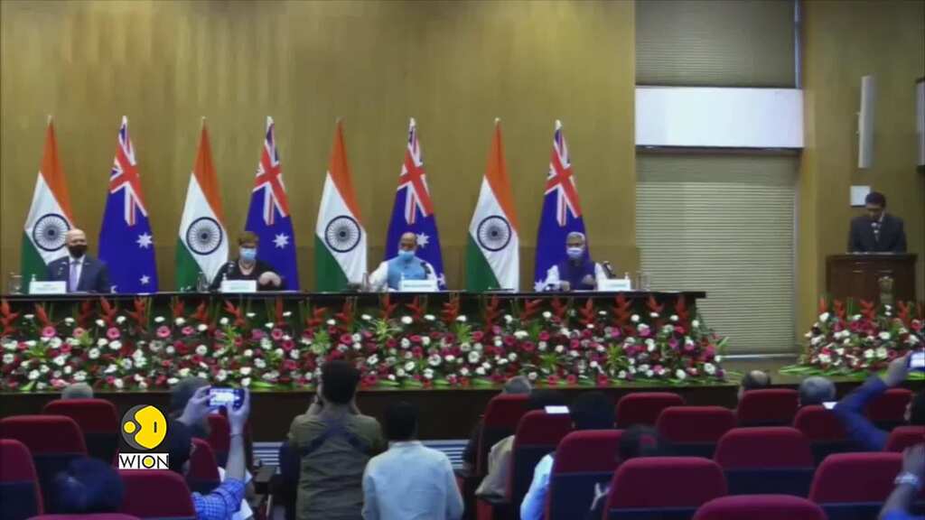 India-Australia 2+2 dialogue underway, focus on expanding strategic ties
