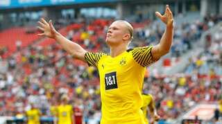 Erling Haaland inspires Dortmund to thrilling win over Leverkusen