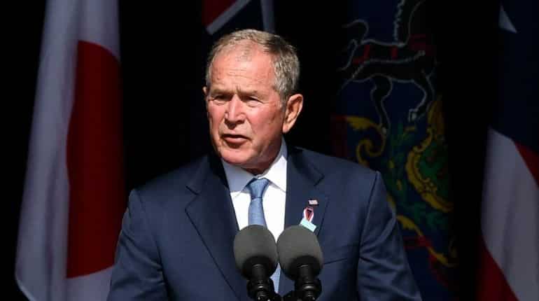 Bush: Violent extremists at home and abroad ‘are children of the same foul spirit’ Bush: Violent extremists at home and abroad ‘are children of the same foul spirit’