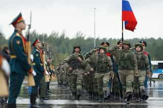 Russia uses robots, tactical vehicles during joint drill with Belarus