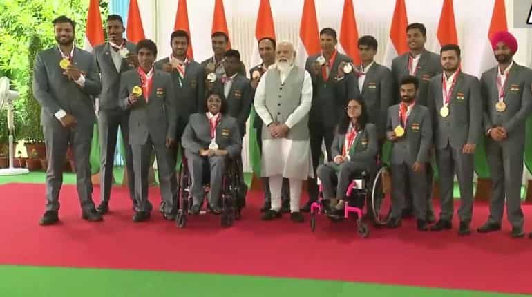 Your achievements will encourage budding athletes: PM Modi to Paralympians Your achievements will encourage budding athletes: PM Modi to Paralympians