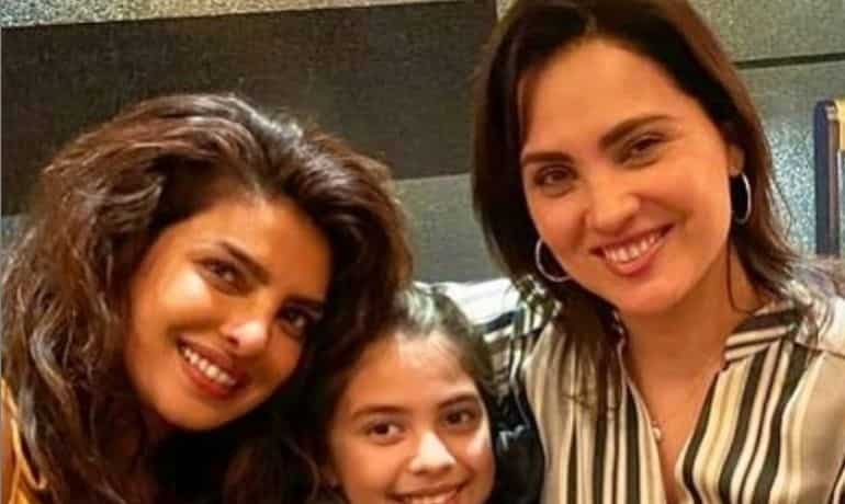 Priyanka Chopra celebrates 21 years of friendship with Lara Dutta in London