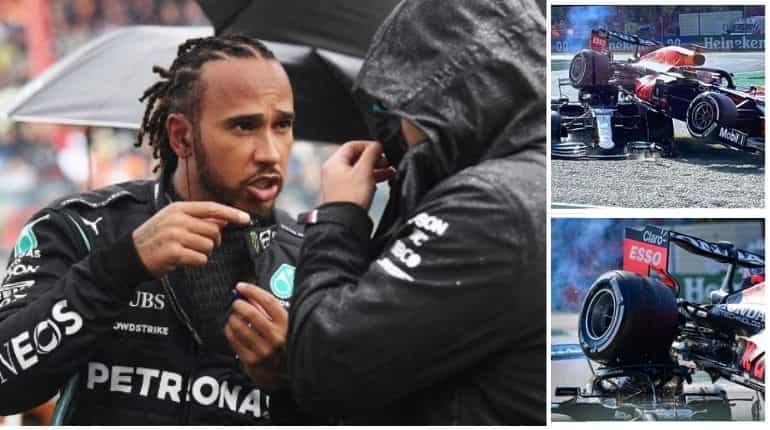 Italian GP: Lewis Hamilton escapes serious injury after a nasty crash with Max Verstappen - Watch