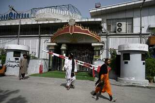 Warlord chic: Taliban make themselves at home in Dostum's mansion