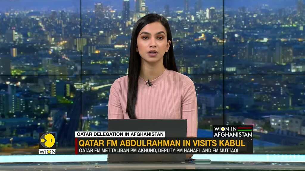 Qatar FM Abdulrahman visits Kabul for talks with Taliban