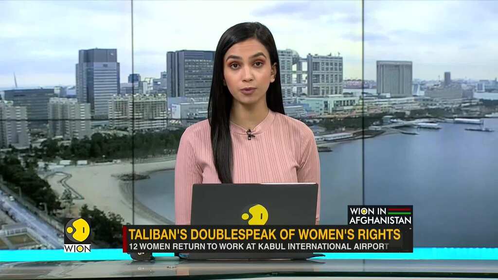 12 Afghan women return to work at Kabul international airport