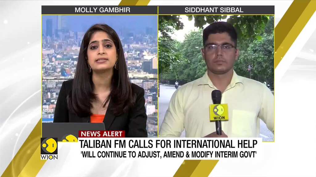 Taliban Foreign Minister holds first press briefing, accuses the US of mishandling Afghan property