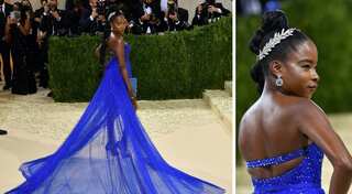 Amanda Gorman takes inspiration from the Statue Of Liberty for Met Gala debut