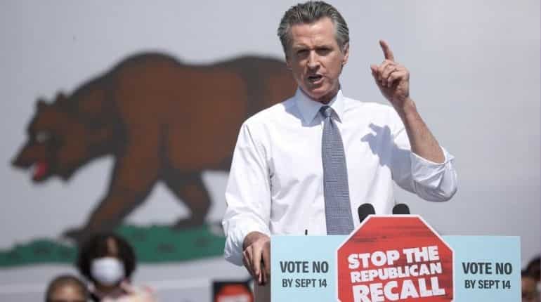 Biden supports California Governor Gavin Newsom on eve of crucial vote Biden supports California Governor Gavin Newsom on eve of crucial vote