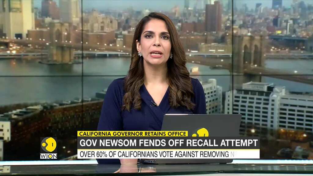 California: Governor Newsom fends off recall attempt