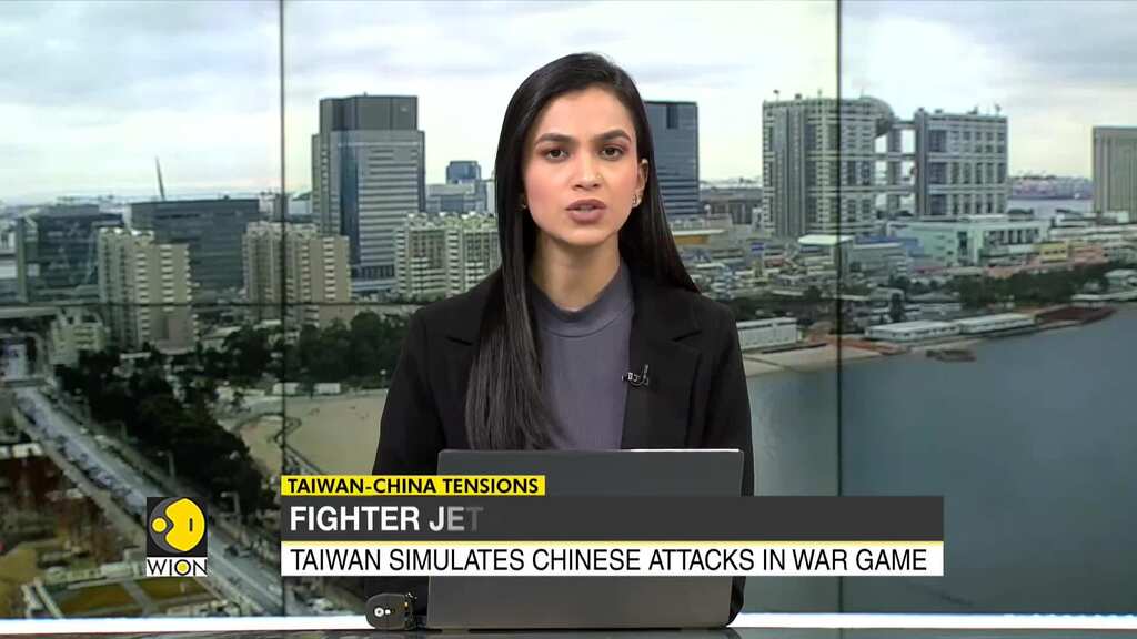 Taiwan holds military drill amid China tension