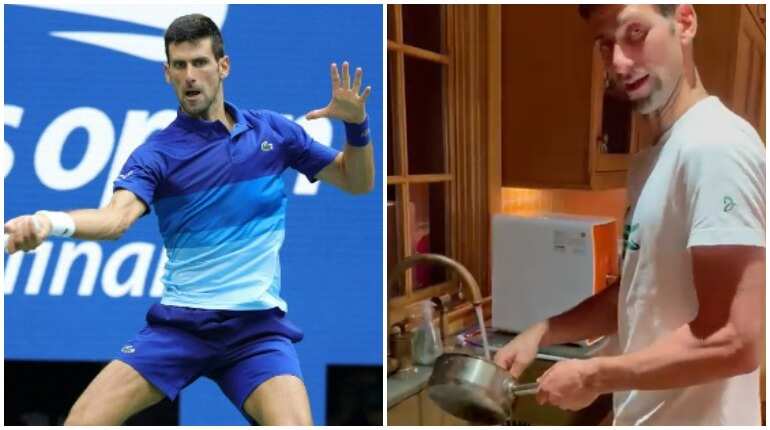 'My MVP in the kitchen' - Husband duties! Novak Djokovic does the dishes as wife Jelena shares adorable video - watch 'My MVP in the kitchen' - Husband duties! Novak Djokovic does the dishes as wife Jelena shares adorable video - watch