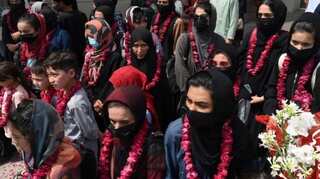 Afghanistan's girls' football players fled Taliban rule for Pakistan