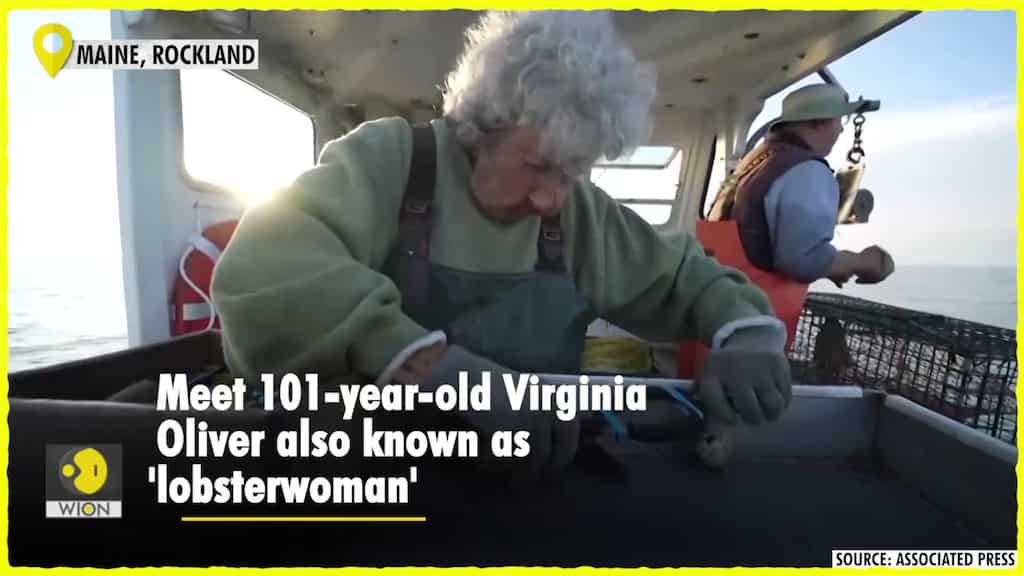 101-year-old 'lobsterwoman' has no plans to retire
