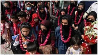 Afghan female youth football players arrive in Pakistan, to seek political asylum in third countries following unrest back home