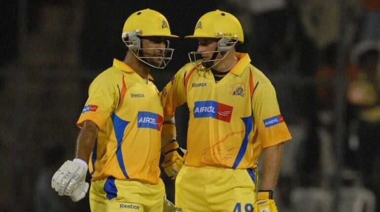 CSK's 240-5 in IPL 2008