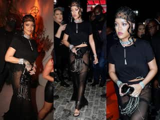 Met Gala 2021 after-party: Rihanna wore a see-through skirt like no one's watching
