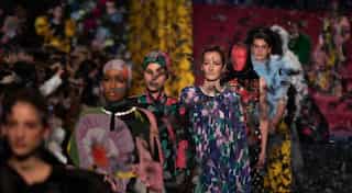 Back on the catwalk: live shows return at London Fashion Week