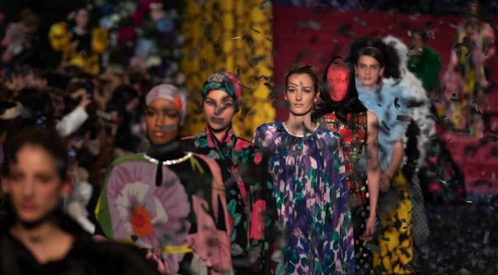 Back on the catwalk: live shows return at London Fashion Week