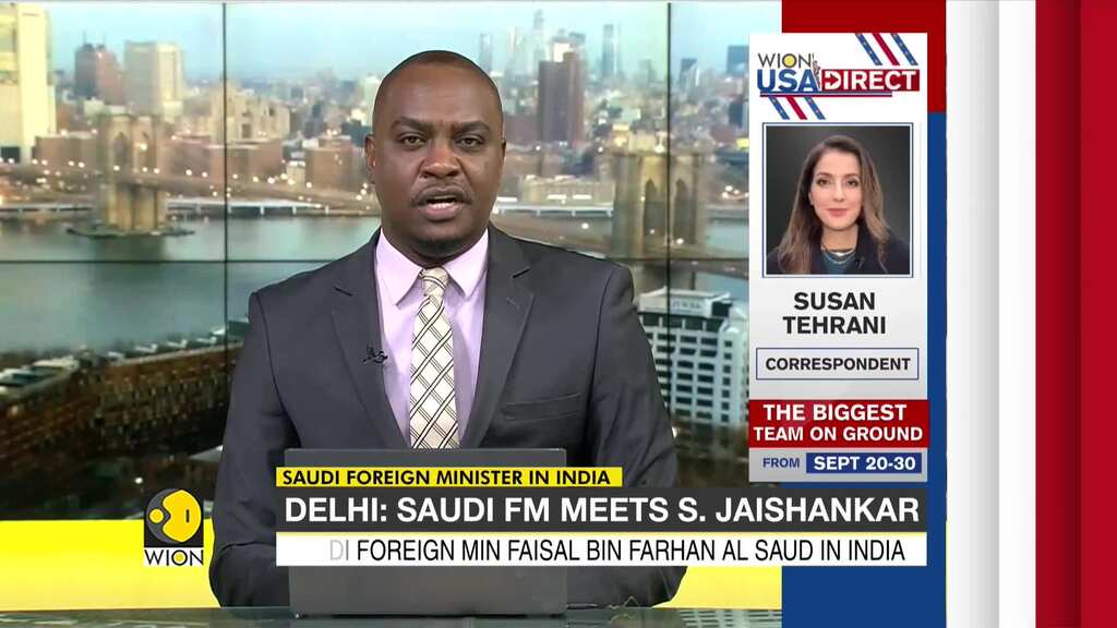 Foreign Minister of Saudi Arabia Faisal Bin Farhan Al Saud arrives in India