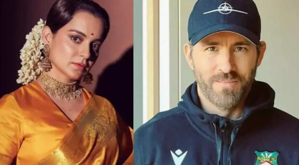 Kangana Ranaut reacts to Ryan Reynolds' 'mimicking Bollywood' statement