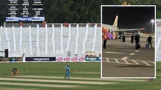 New Zealand players reach Dubai after leaving Islamabad on a charter flight