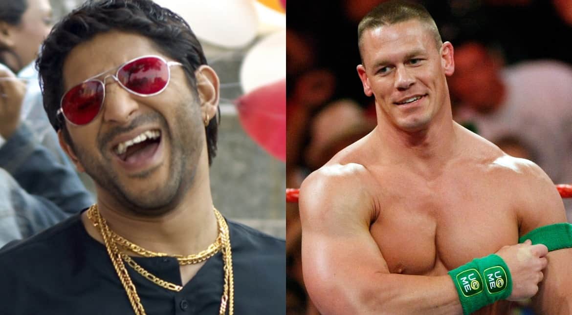 John Cena shares picture of Indian actor Arshad Warsi on social media. Why?