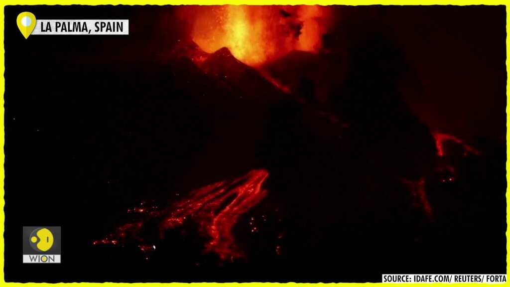Watch: Lava stream destroys homes in Spain's La Palma island