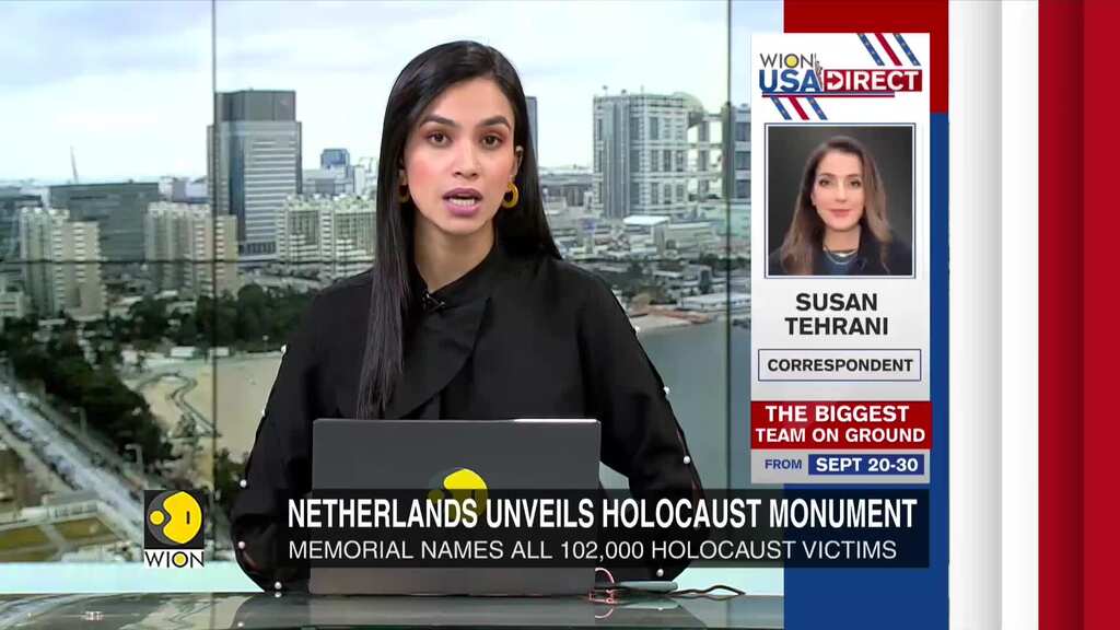 Netherlands unveils holocaust monument