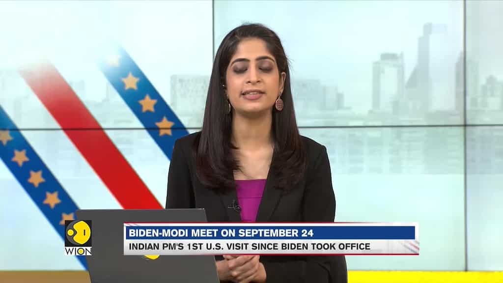 French Prez Emmanuel Macron hold talks with Narendra Modi amid rift with US