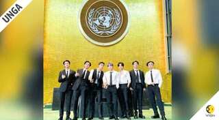 More than one million people streamed the UN General Assembly event when BTS took to stage